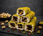 Chocolate con almendras y de granada con pistachos  —  Set Premium de Turkish Delight