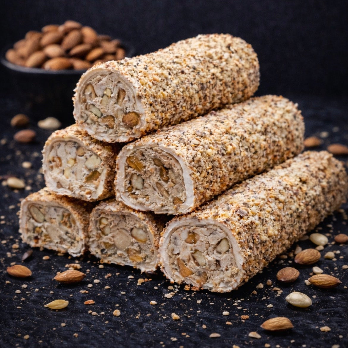 Lokum Luxury con almendras y crema de frutos secos