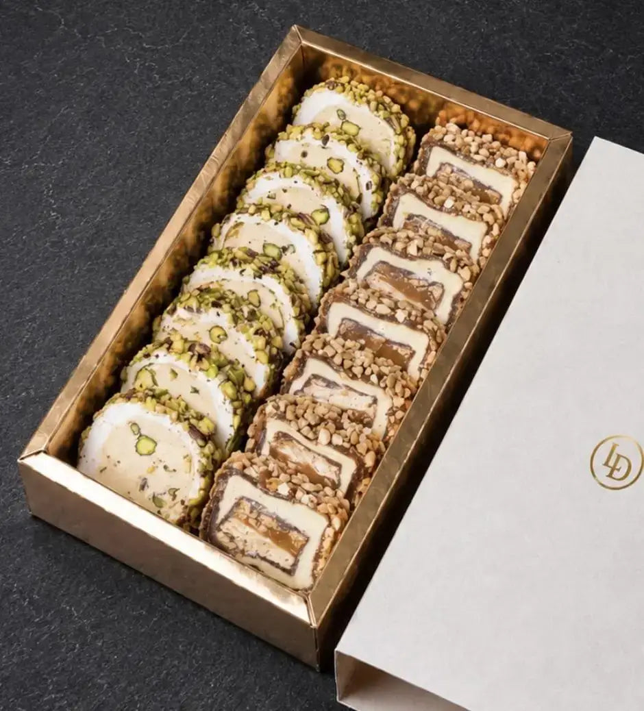 Pistacho y Caramelo  —  Premium Turkish Delight Set