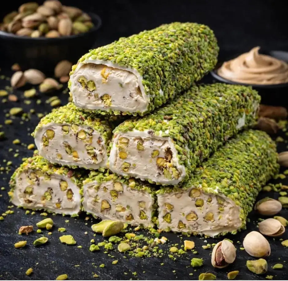Pistacho y Caramelo  —  Premium Turkish Delight Set