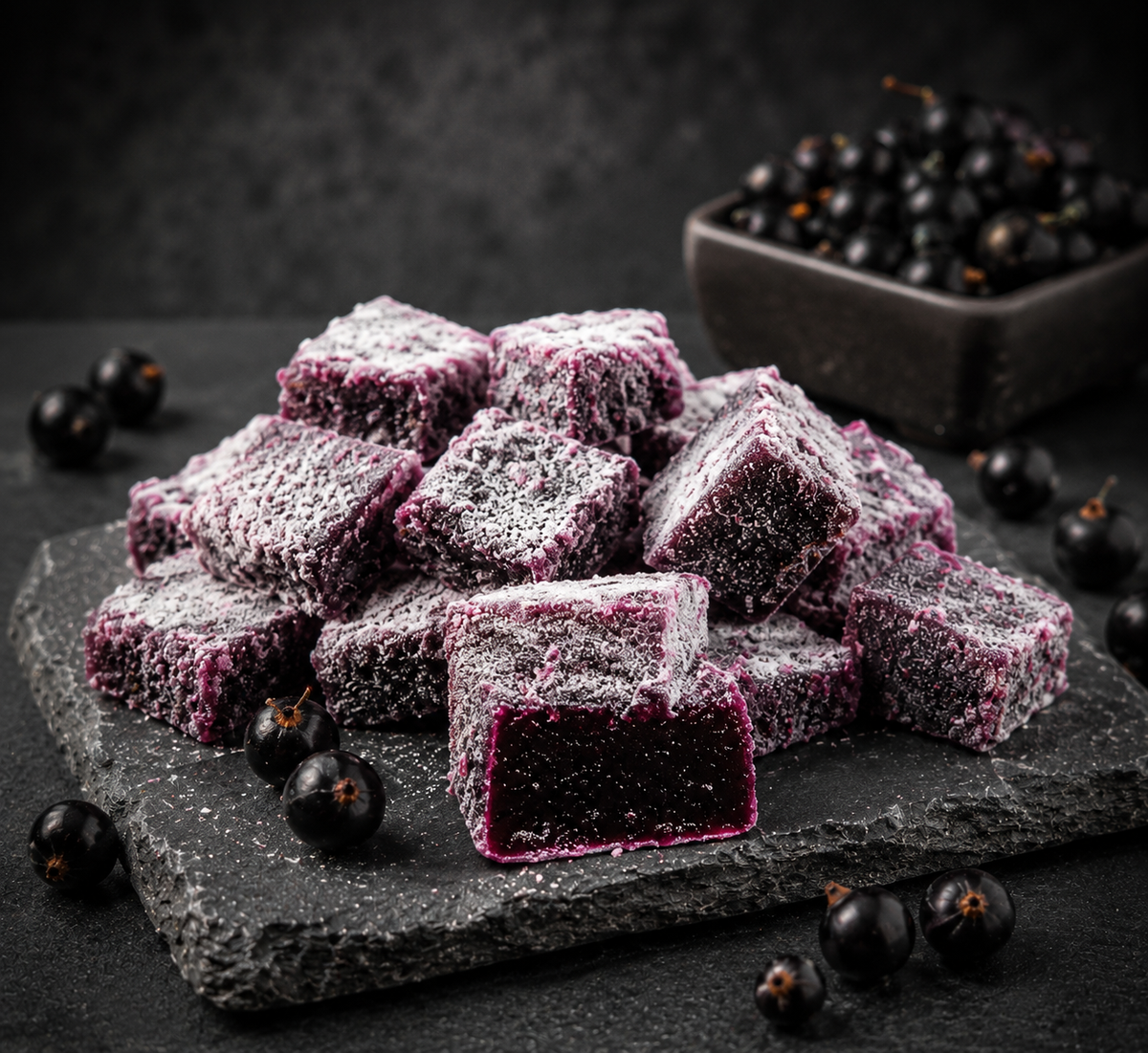 Grosella negra Pâte de Fruit