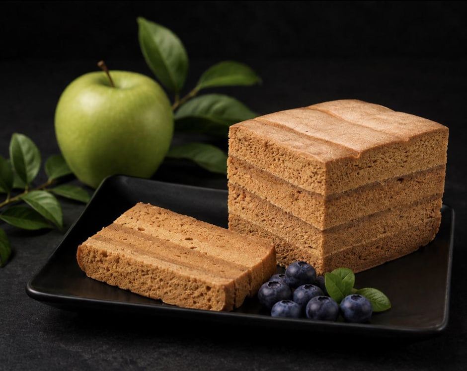 Pastila de manzana y arándanos sin azúcares añadidos